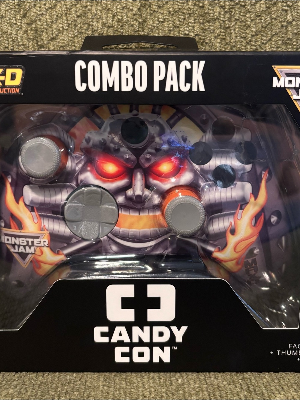 Candy Con Monster Jam Collaboration Combo  Pack Featuring MAX-D Design